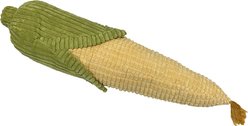 Petlou Corn Squeaky Plush Dog Toy, Yellow, 29-in