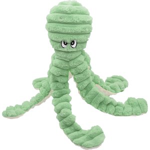 Petlou King Octopus Squeaky Plush Dog Toy