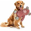 Show in main carousel: Petlou Pig Squeaky Plush Dog Toy, Mauve, 15-in slide 2 of 5
