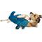 Show in main carousel: Petlou Farmhouse Rhino Squeaky Plush Dog Toy, Blue, 13-in slide 2 of 5