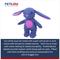 Show in main carousel: Petlou Dotty Friends 3.0 Rabbit Squeaky Plush Dog Toy, Purple, 13-in slide 5 of 6