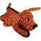 Show in main carousel: Petlou Farmhouse Dog Squeaky Plush Dog Toy, Orange, 11-in slide 1 of 5