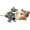 Show in main carousel: Petlou Dotty Friends Raccoon Squeaky Plush Dog Toy, Grey, 12-in slide 2 of 5