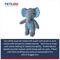 Show in main carousel: Petlou Dotty Friends 3.0 Elephant Squeaky Plush Dog Toy, Grey, 13-in slide 4 of 5