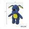 Show in main carousel: Petlou Dotty Friends 3.0 Dog Squeaky Plush Dog Toy, Blue, 13-in slide 3 of 5