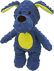 Petlou Dotty Friends 3.0 Dog Squeaky Plush Dog Toy, Blue, 13-in