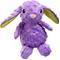 Show in main carousel: Petlou Dotty Friends Rabbit Squeaky Plush Dog Toy, Purple, 12-in slide 1 of 5