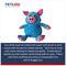 Show in main carousel: Petlou Dotty Friends Pig Squeaky Plush Dog Toy, Blue, 12-in slide 4 of 6