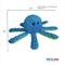 Show in main carousel: Petlou Dotty Friends Octopus Squeaky Plush Dog Toy, Blue, 10-in slide 3 of 5