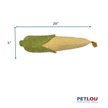 Show in main carousel: Petlou Corn Squeaky Plush Dog Toy, Yellow, 29-in slide 3 of 6