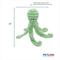 Show in main carousel: Petlou King Octopus Squeaky Plush Dog Toy, Green, 26-in slide 3 of 5