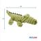Show in main carousel: Petlou Zoo Friends Alligator Squeaky Plush Dog Toy, Green, 36-in slide 3 of 6