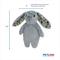 Show in main carousel: Petlou Floppy Rabbit Squeaky Plush Dog Toy, Blue, 13-in slide 3 of 5