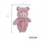 Show in main carousel: Petlou Floppy Pig Squeaky Plush Dog Toy, Mauve, 13-in slide 3 of 6