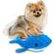 Show in main carousel: Petlou Dotty Friends Whale Squeaky Plush Dog Toy, Blue, 12-in slide 2 of 5
