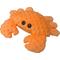 Show in main carousel: Petlou Dotty Friends Crab Squeaky Plush Dog Toy, Orange, 12-in slide 1 of 5