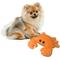 Show in main carousel: Petlou Dotty Friends Crab Squeaky Plush Dog Toy, Orange, 12-in slide 2 of 5