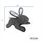 Show in main carousel: Petlou Farmhouse Rabbit Squeaky Plush Dog Toy, Grey, 15-in slide 4 of 6