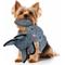 Show in main carousel: Petlou Farmhouse Rabbit Squeaky Plush Dog Toy, Blue, 10-in slide 2 of 5