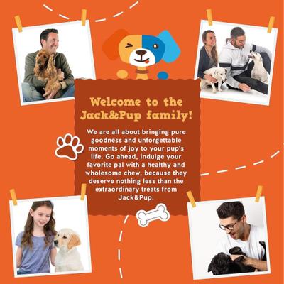 Show full view: Jack & Pup Long Lasting 6-inch Beef Collagen Stick Dog Chews, 10 count slide 9 of 10