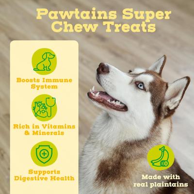 Show full view: Jack & Pup Pawtains Bone Dog Chew, Large, 2 count slide 6 of 11