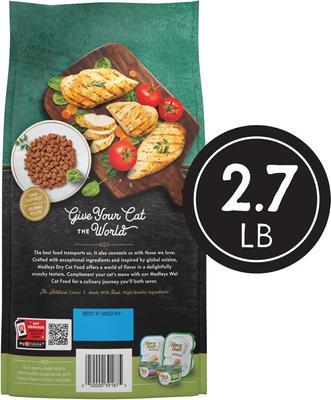 Show full view: Fancy Feast Medleys Primavera Style White Meat Chicken & Accents of Tomato, Carrot & Spinach Dry Cat Food, 2.7-lb bag slide 3 of 12