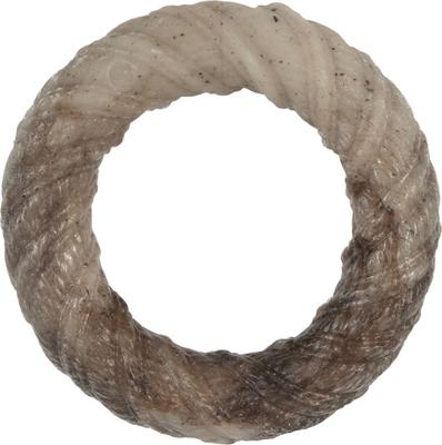 Show full view: Bark Bone Chew Ring Dog Chew Toy, Tan, Medium, Chamomile Vanilla Flavor slide 3 of 6