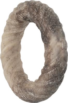 Show full view: Bark Bone Chew Ring Dog Chew Toy, Tan, Medium, Chamomile Vanilla Flavor slide 4 of 6