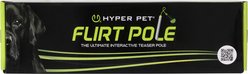 Hyper Pet Flirt Pole Dog Training Toy, Black, Large