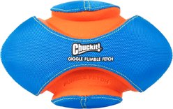 Chuckit! Giggle Fumble Fetch Dog Toy, Blue, Small slide 2 of 6