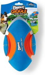 Chuckit! Giggle Fumble Fetch Dog Toy, Blue, Small slide 1 of 6