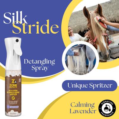 Show full view: Zone Protects Pets Detangle Horse Spritzer Spray, Frosted Lavender, 10-fl oz bottle slide 4 of 5
