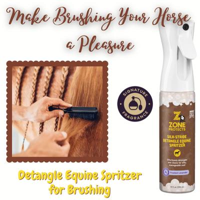 Show full view: Zone Protects Pets Detangle Horse Spritzer Spray, Frosted Lavender, 10-fl oz bottle slide 2 of 5