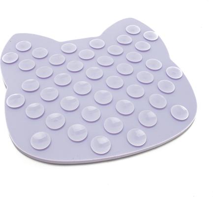 Show full view: Jackson Galaxy Mmmeow Mat Non-skid Silicone Cat Feeder, 1-cup, Lavender slide 6 of 9