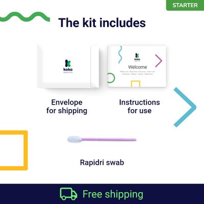 Show full view: Koko Genetics Starter Cat DNA Test slide 8 of 11