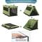 Show in main carousel: Petsfit Soft Sided 3-Door Collapsible Dog Crate, Green, Small slide 6 of 7