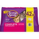 Scoop Away Complete Performance Fresh Scented Clumping Clay Cat Litter, 10.5-lb bag, pack of 4