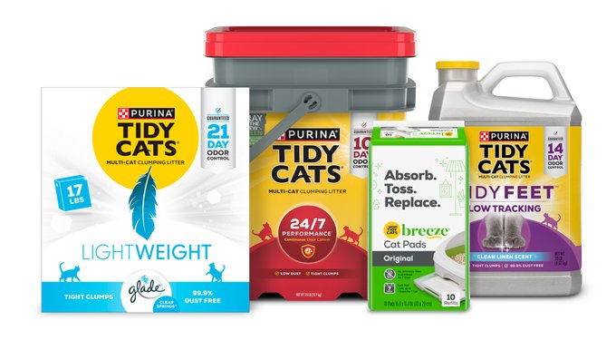 Tidy Cats Breeze Cat Litter Pellets Refill