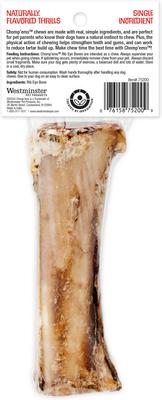 Show full view: Chomp'ems 6" Rib Eye Bone Dog Treats, 1 count, bundle of 2 slide 4 of 5