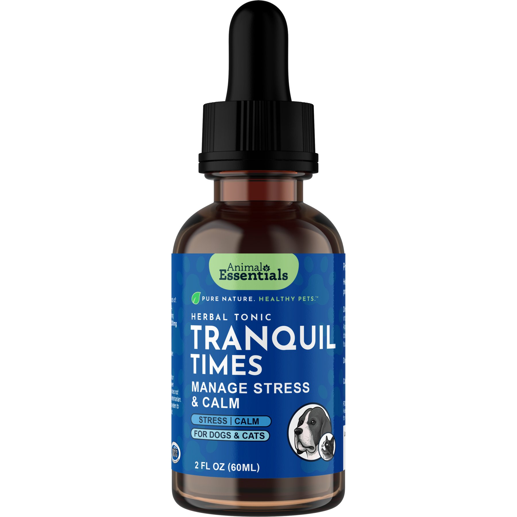 Animal Essentials Tranquility Blend Herbal Dog & Cat Supplement, 2-oz