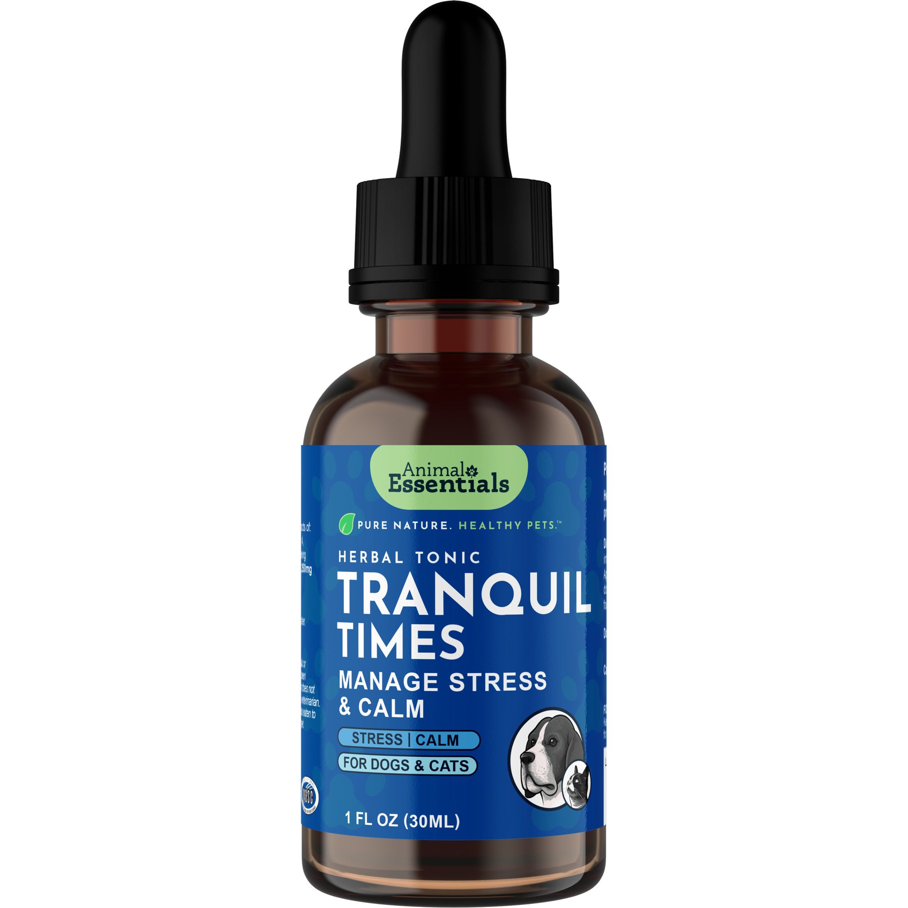 Animal Essentials Tranquility Blend Herbal Dog & Cat Supplement, 1-oz