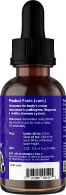 Show full view: Animal Essentials Super Immune Support Dog & Cat Supplement, 1-fl oz bottle slide 4 of 5