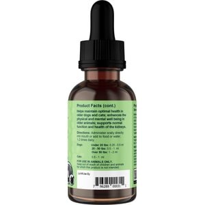 Animal Essentials Senior Support Herbal Formula Dog & Cat Supplement, 1-fl oz bottle