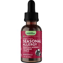 Animal Essentials Seasonal Allergy Herbal Formula Dog & Cat Supplement, 1-fl oz bottle