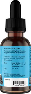 Show full view: Animal Essentials Detox Blend Liver Support Dog & Cat Supplement, 1-fl oz bottle slide 4 of 5