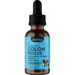 Animal Essentials Colon Rescue Herbal GI Support Dog & Cat Supplement, 2-fl oz bottle