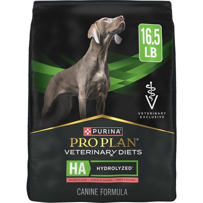 Purina Pro Plan Veterinary Diets Purina Pro Plan Veterinary Diets HA Hydrolyzed Salmon Flavor Dry Dog Food, 16.5-lb bag