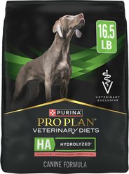 Purina Pro Plan Veterinary Diets HA Hydrolyzed Salmon Flavor Dry Dog Food, 16.5-lb bag