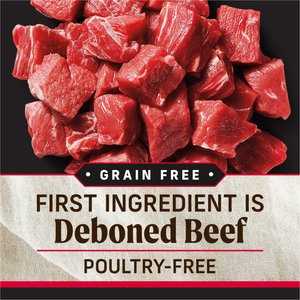 Merrick Backcountry Raw Infused Grain-Free Great Plains Red Recipe Freeze-Dried Dog Food, 20-lb bag