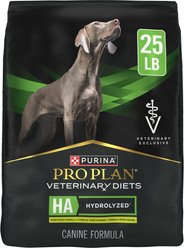 Purina Pro Plan Veterinary Diets HA Hydrolyzed Vegetarian Dry Dog Food, 25-lb bag